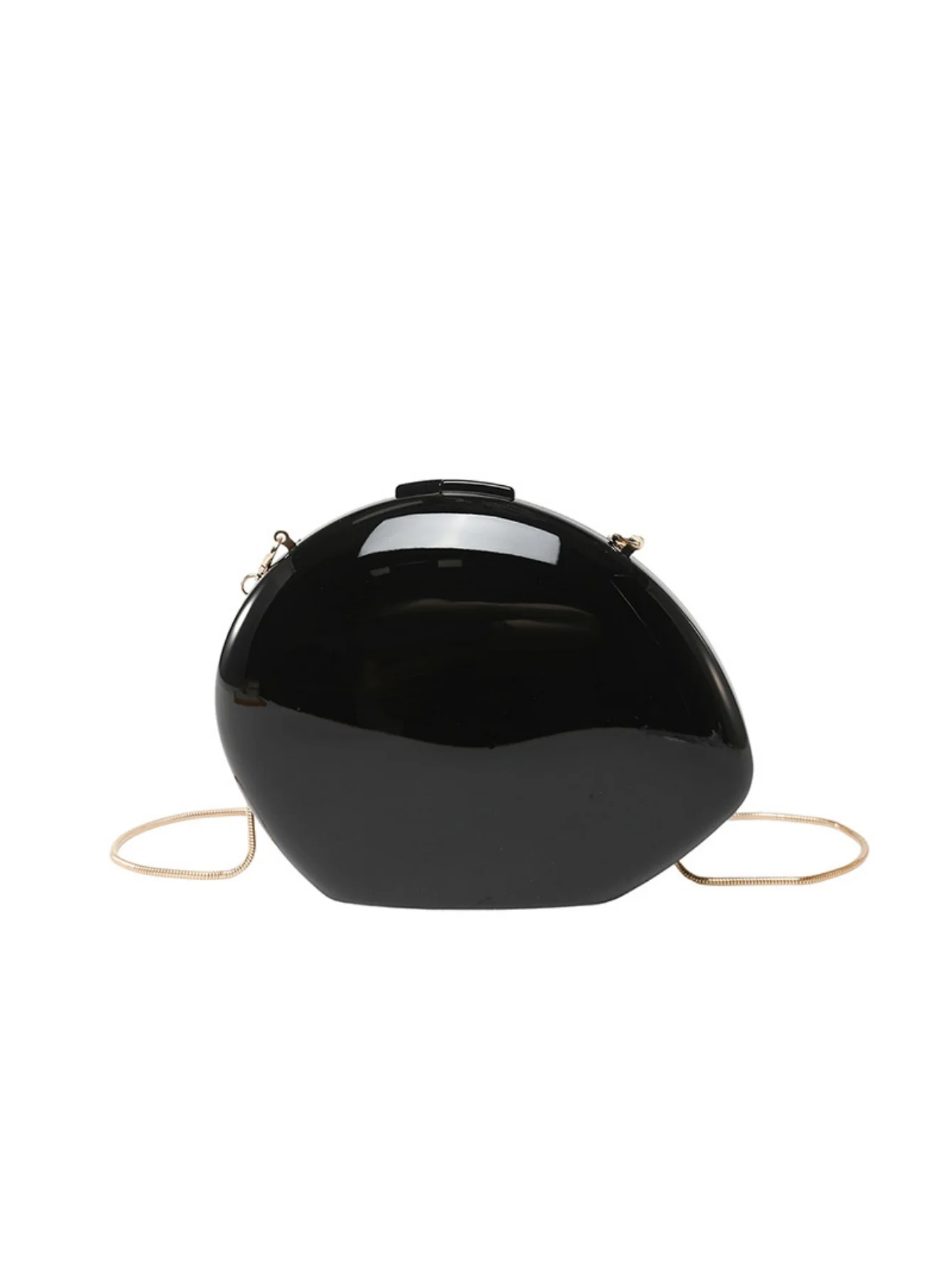 Mirrored Acrylic Evening Fashion Shoulder/Crossbody Bag - Image 4