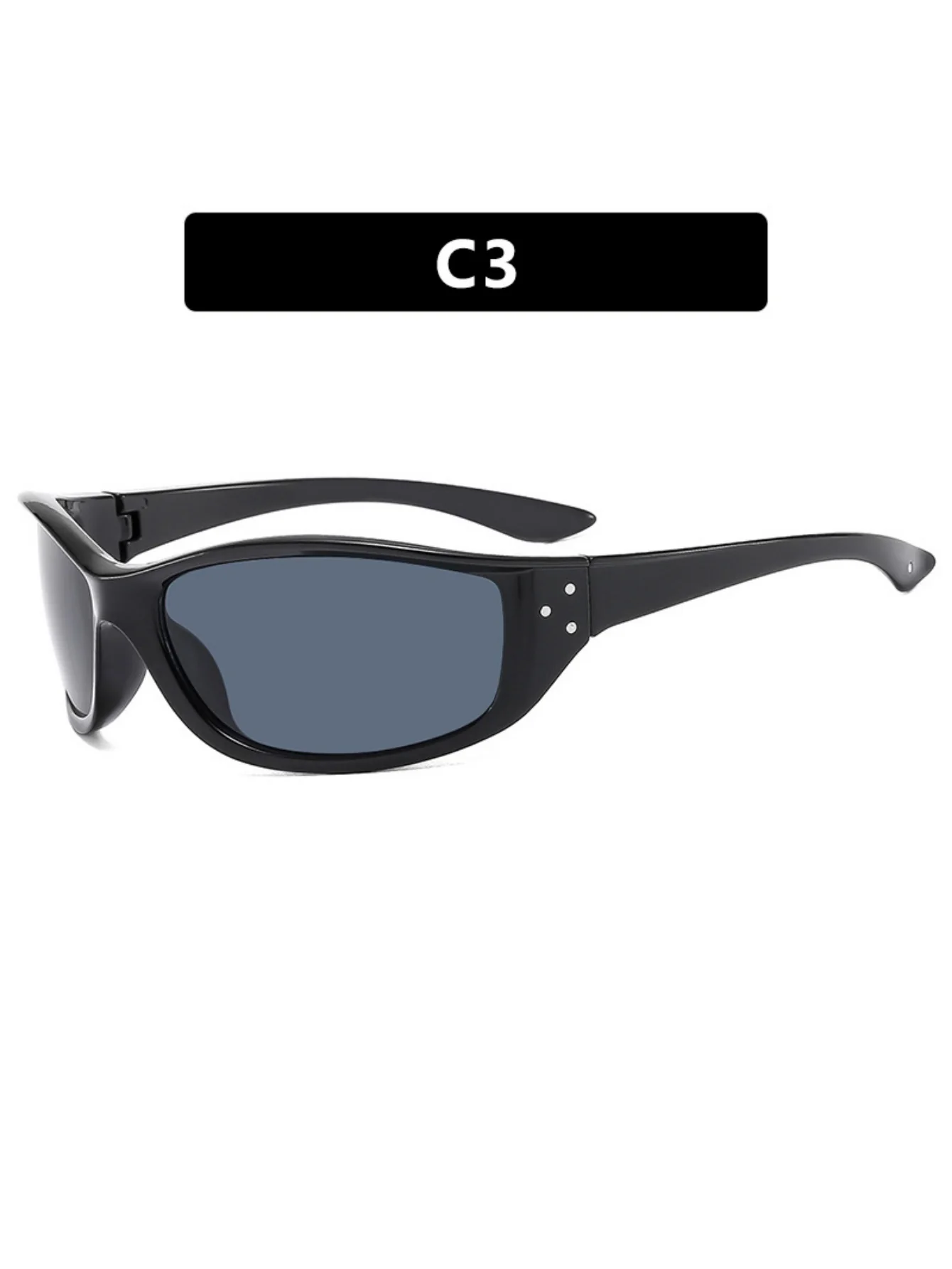 Full-rimmed, Uniquely Shaped Fashion Glasses - Image 10
