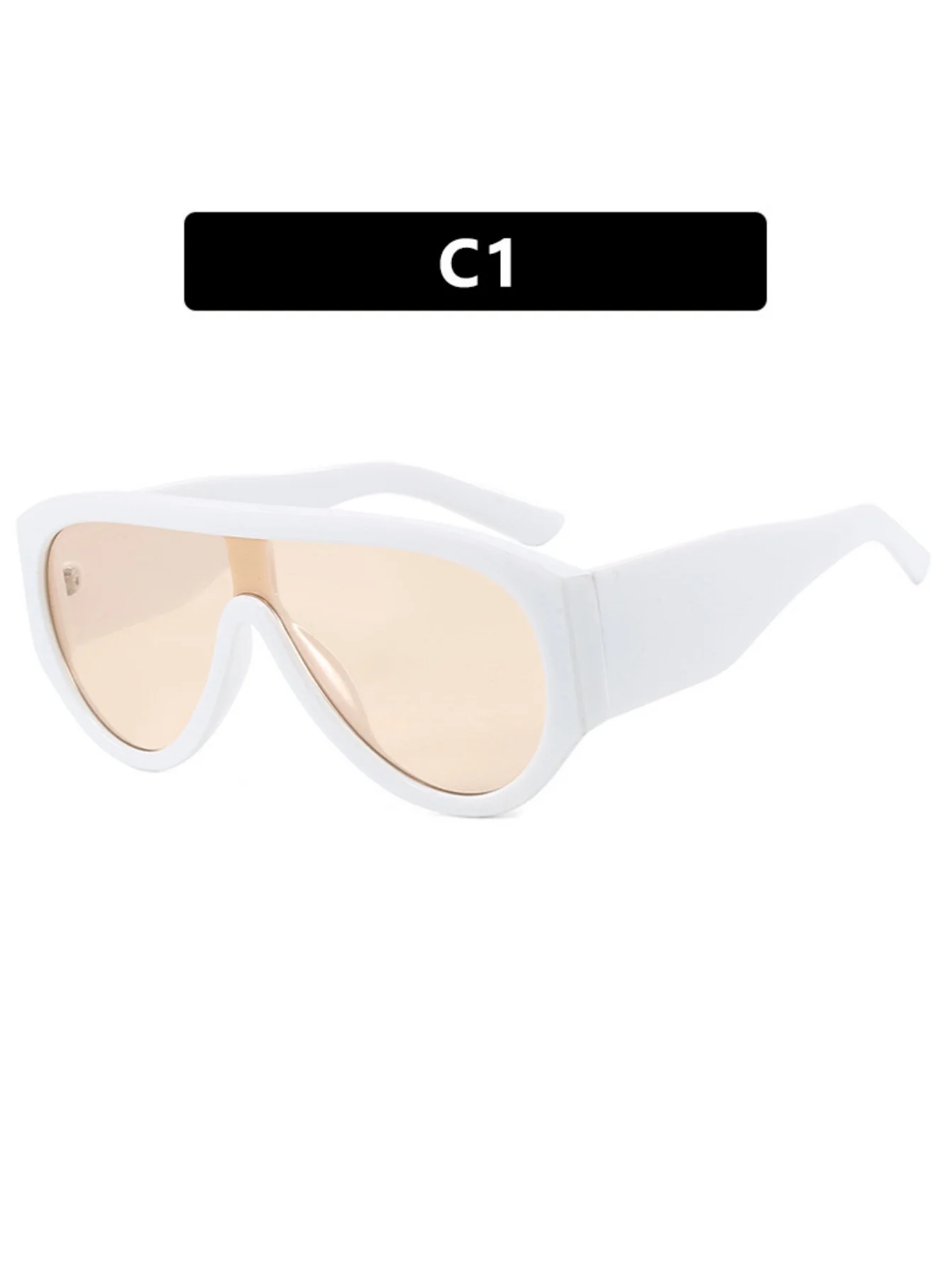 Full-rimmed Aviator Sunglasses - Image 4