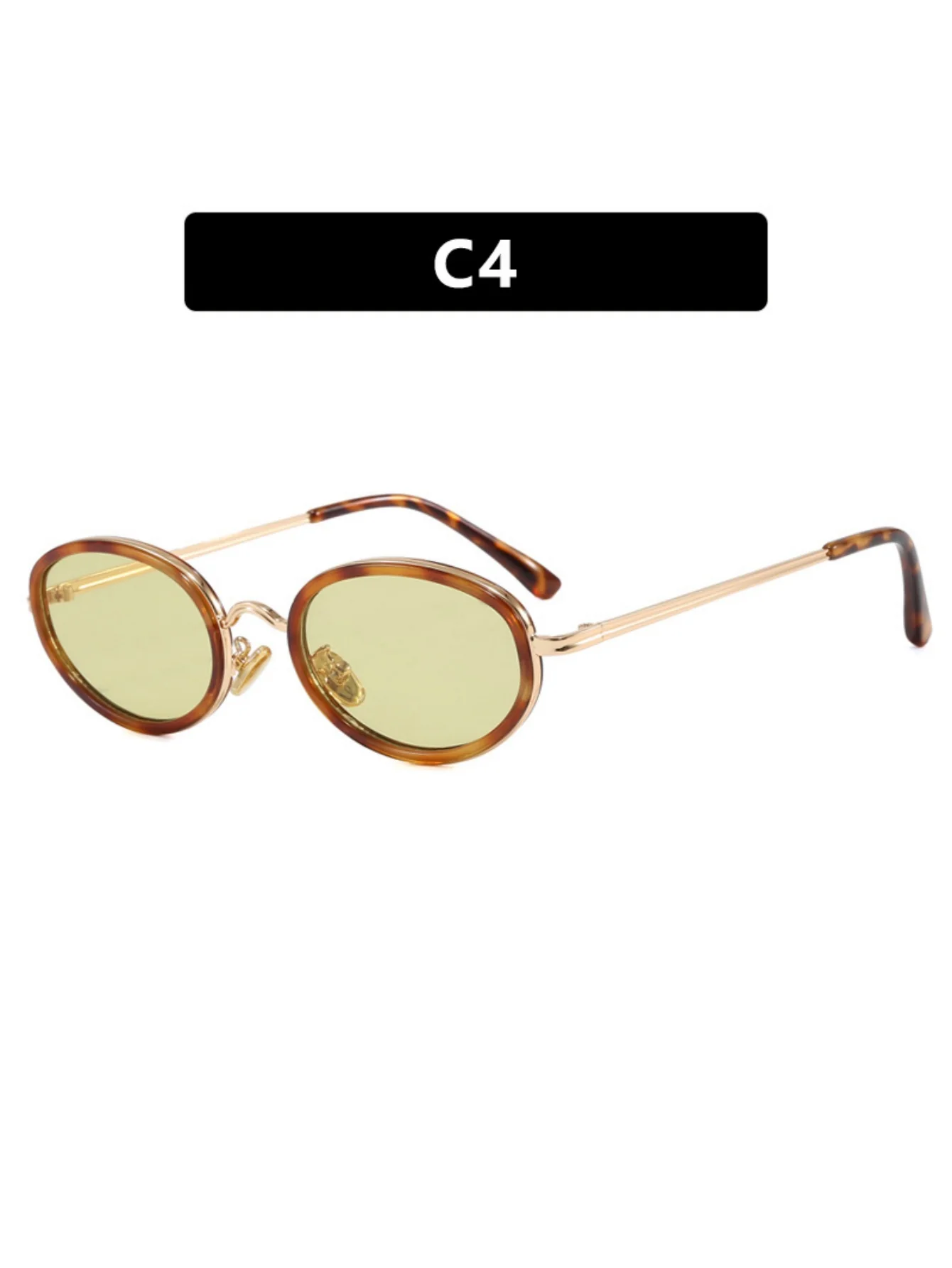 Full-frame Oval Sunglasses - Image 10