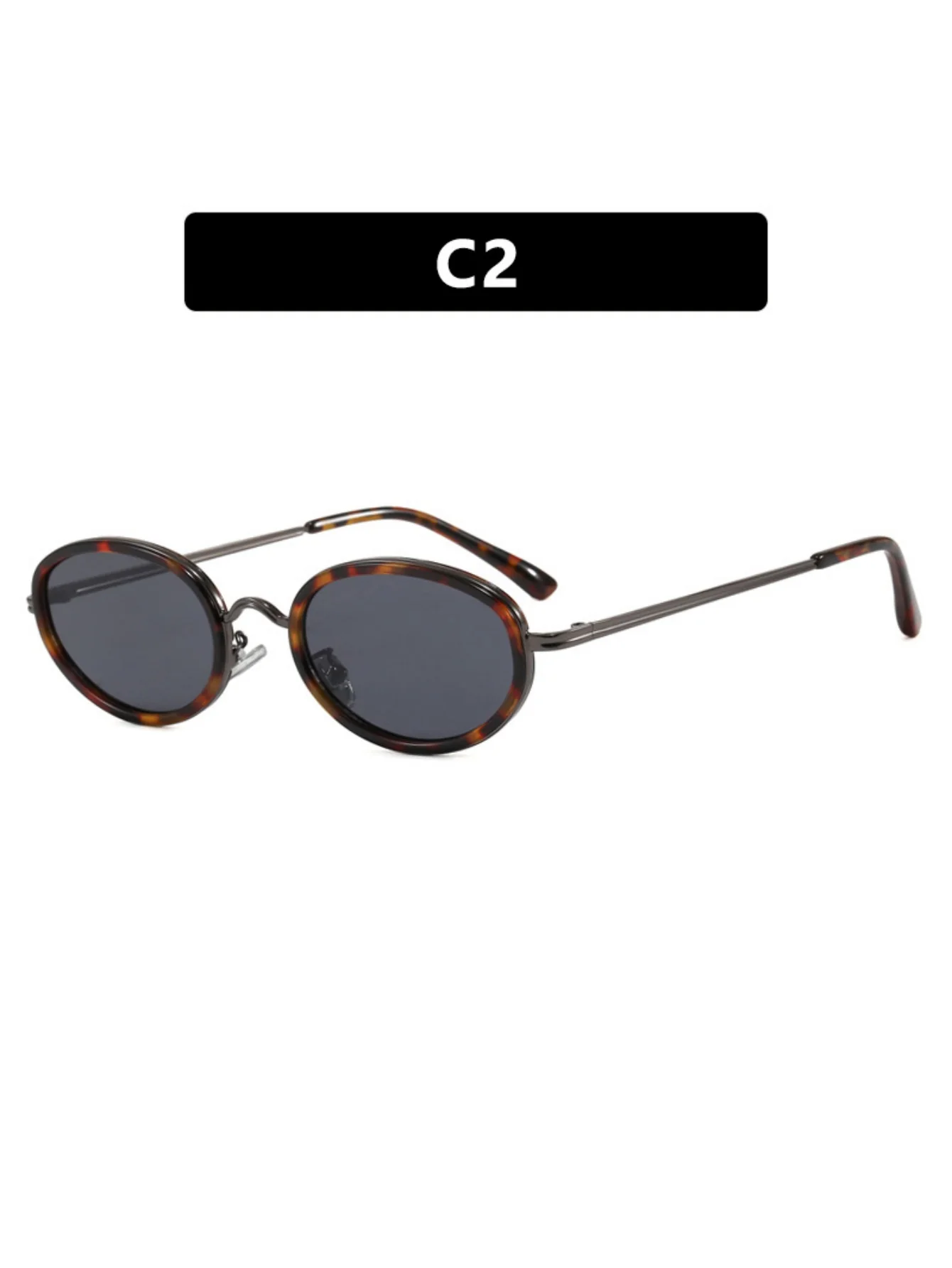 Full-frame Oval Sunglasses - Image 6