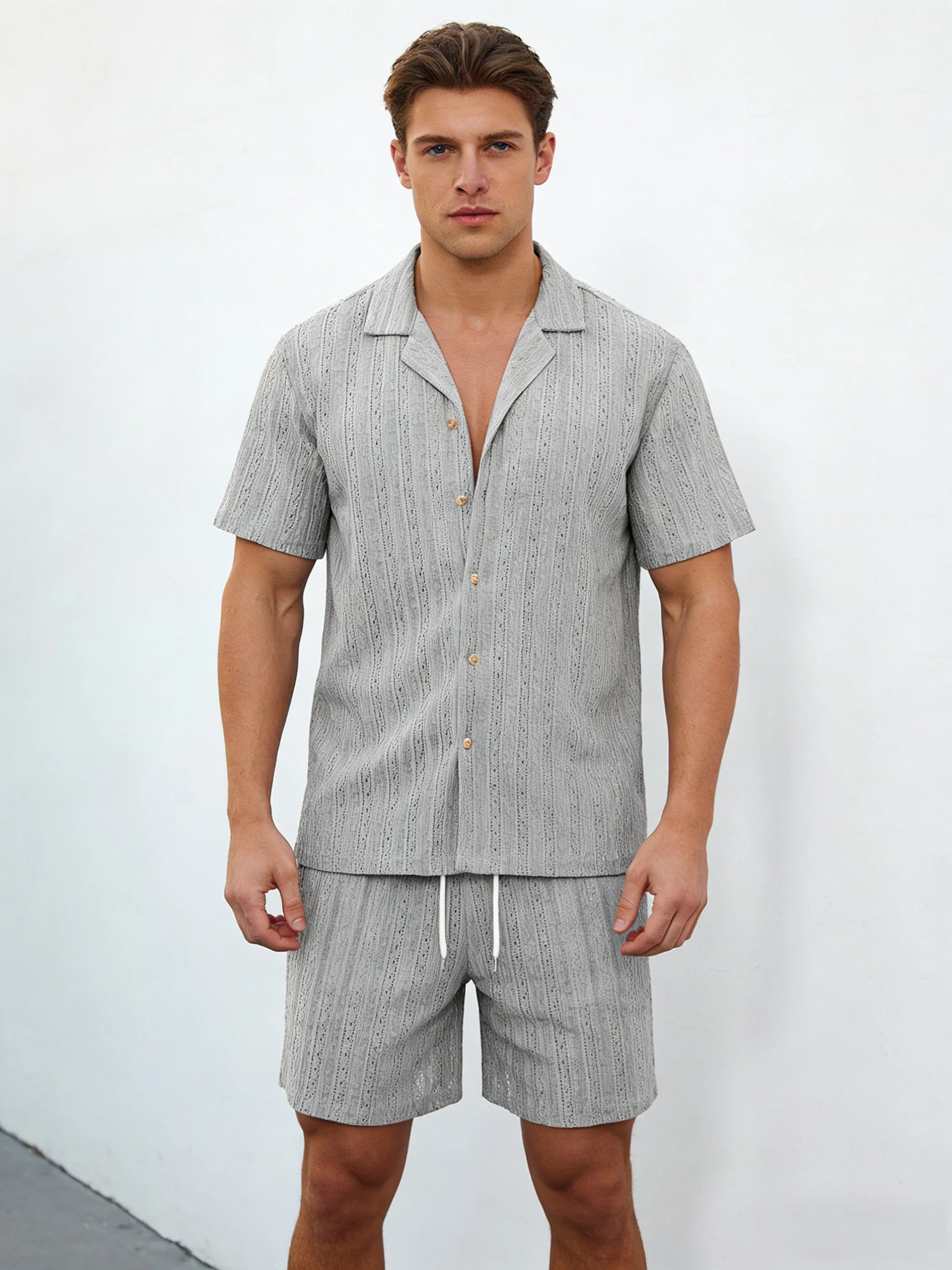 Hollow Out Breathable 2-piece Sets Set - Image 13