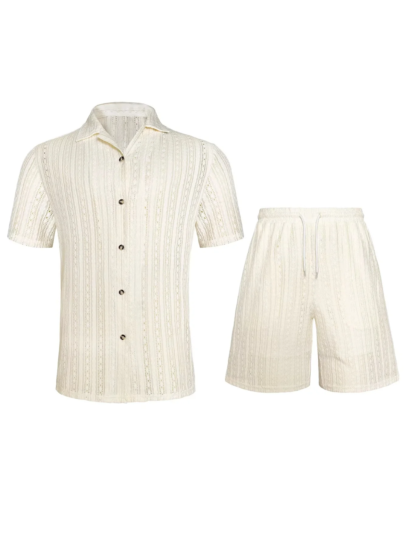 Hollow Out Breathable 2-piece Sets Set - Image 8