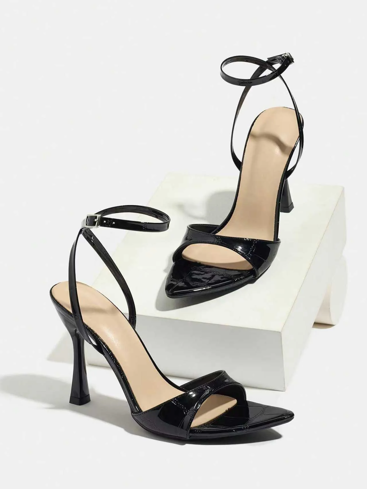 Pink High-heeled Sandals - Image 5