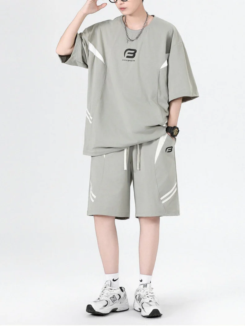 Leisure Loose-fit Sports 2-piece Sets Set - Image 4