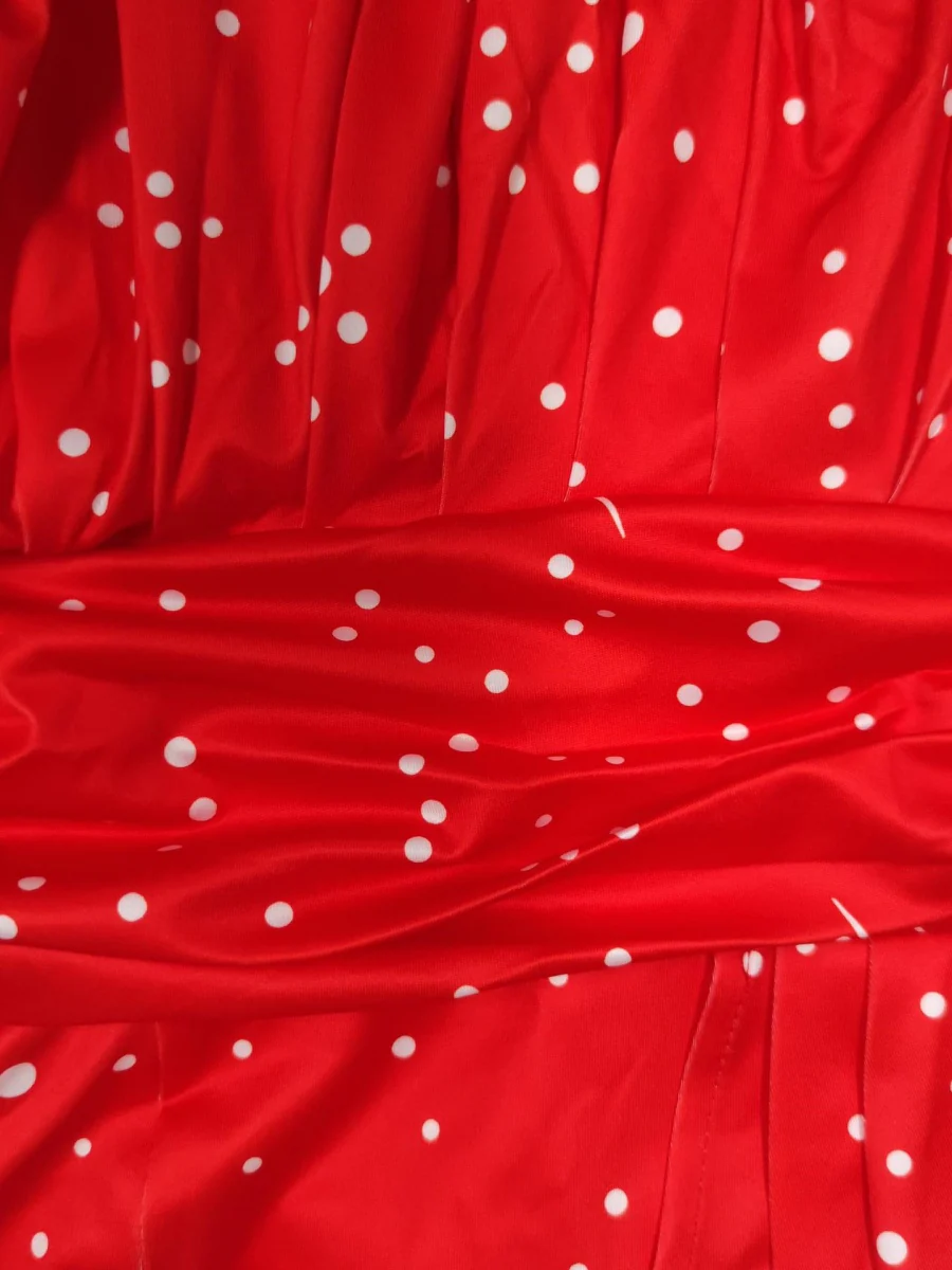 Sloping Shoulders High Waist Formal Dress Irregular Hem Maxi Dresses - Image 6