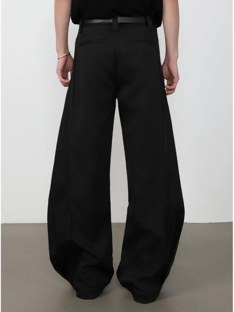 Retro Machete Stereo Gathering Cleanfit Dress Pants Pants - Image 10