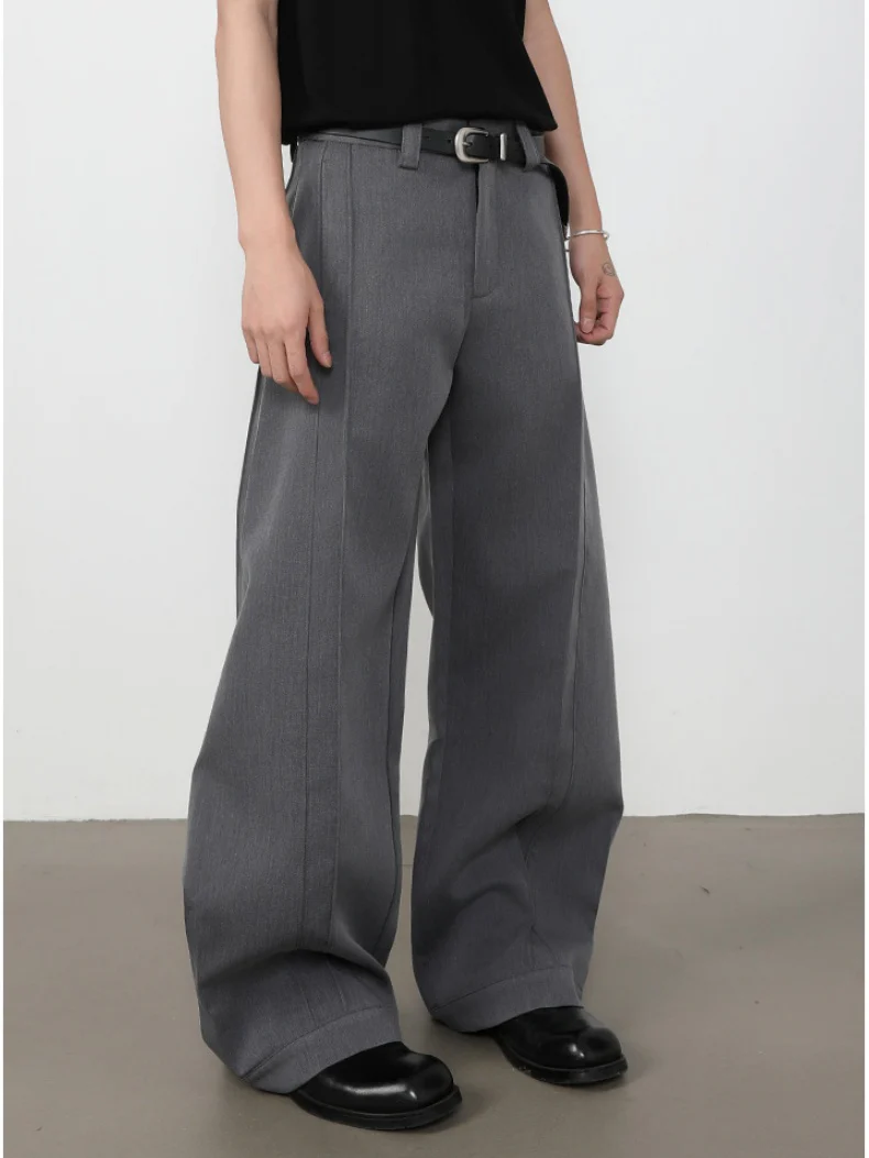 Retro Machete Stereo Gathering Cleanfit Dress Pants Pants - Image 5
