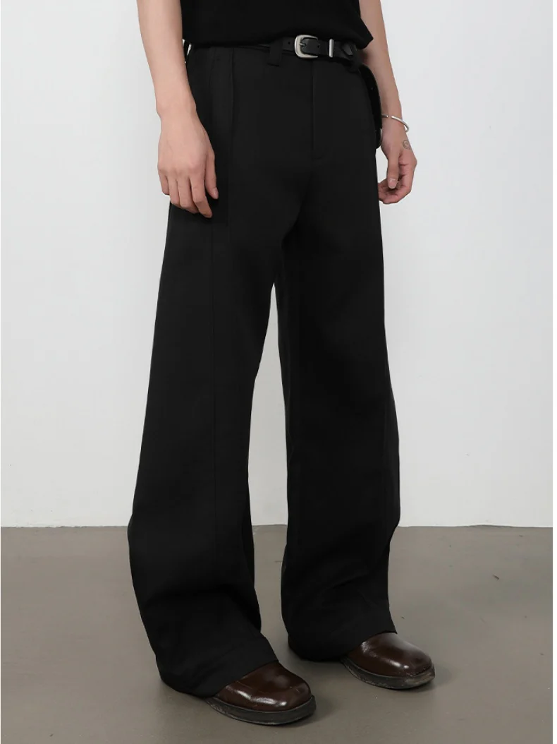 Retro Machete Stereo Gathering Cleanfit Dress Pants Pants - Image 8