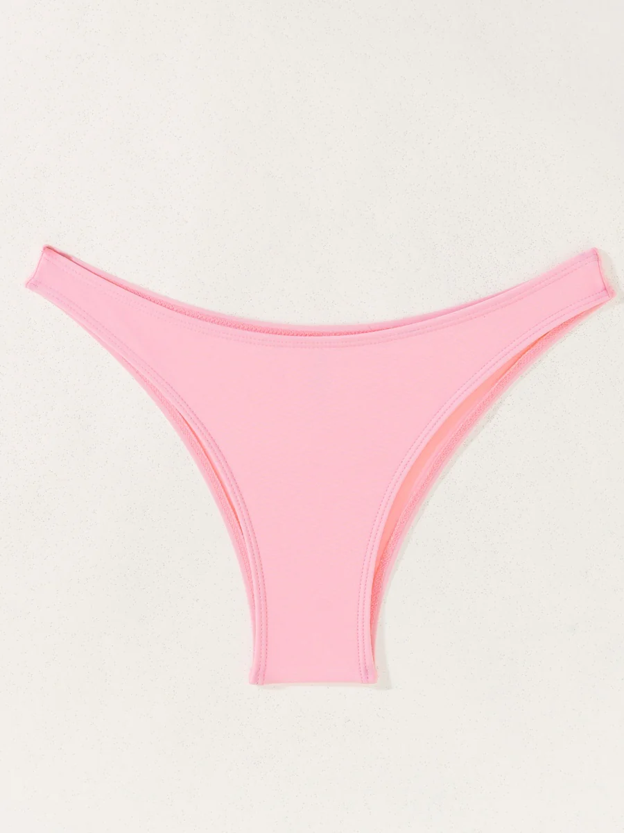 Leaf Print Waist-cinching Tie Long-sleeved Sun Protection Bikini Three-Piece Set - Image 15
