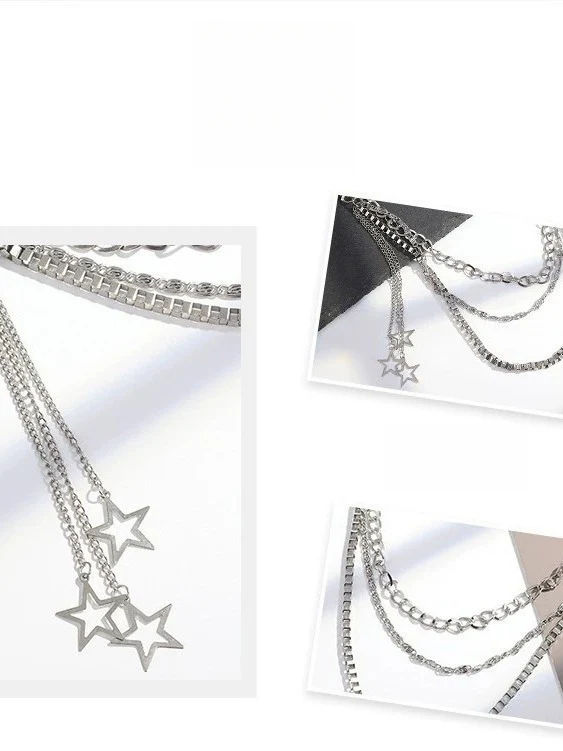 Ins Star Punk Waist Chains - Image 3