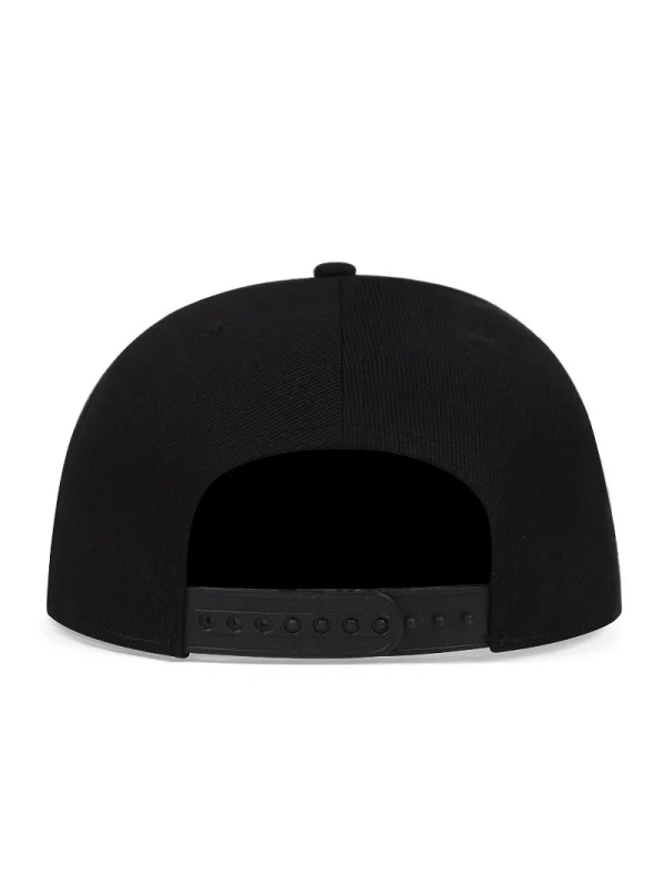 Hip Hop Embroidery Letter Street Dance Flat-brimmed Hat Baseball Caps - Image 4