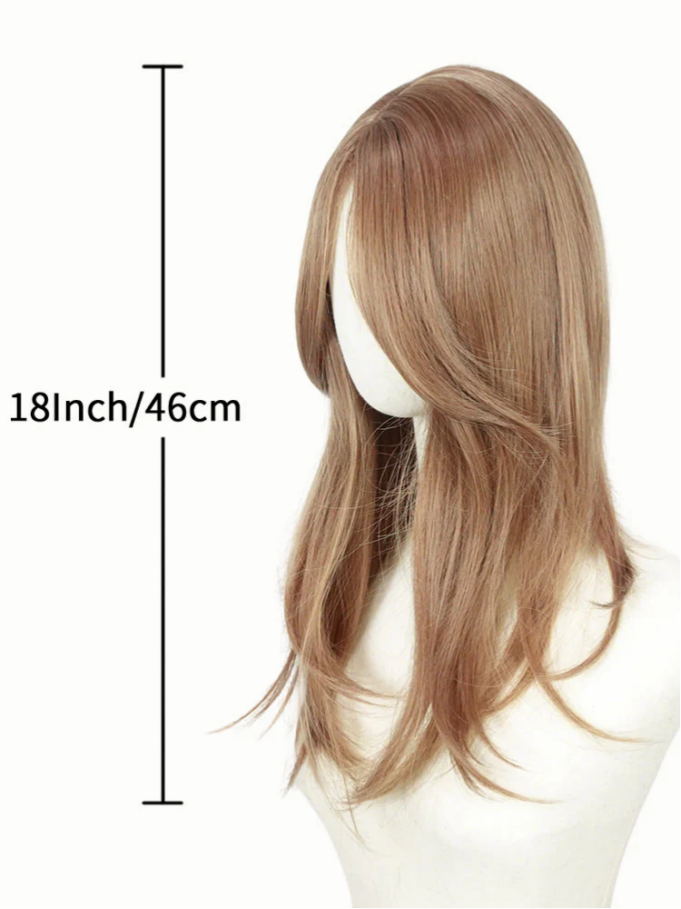 Invisible, Seamless Synthetic Long Wig That Covers Gray Hair - Image 11