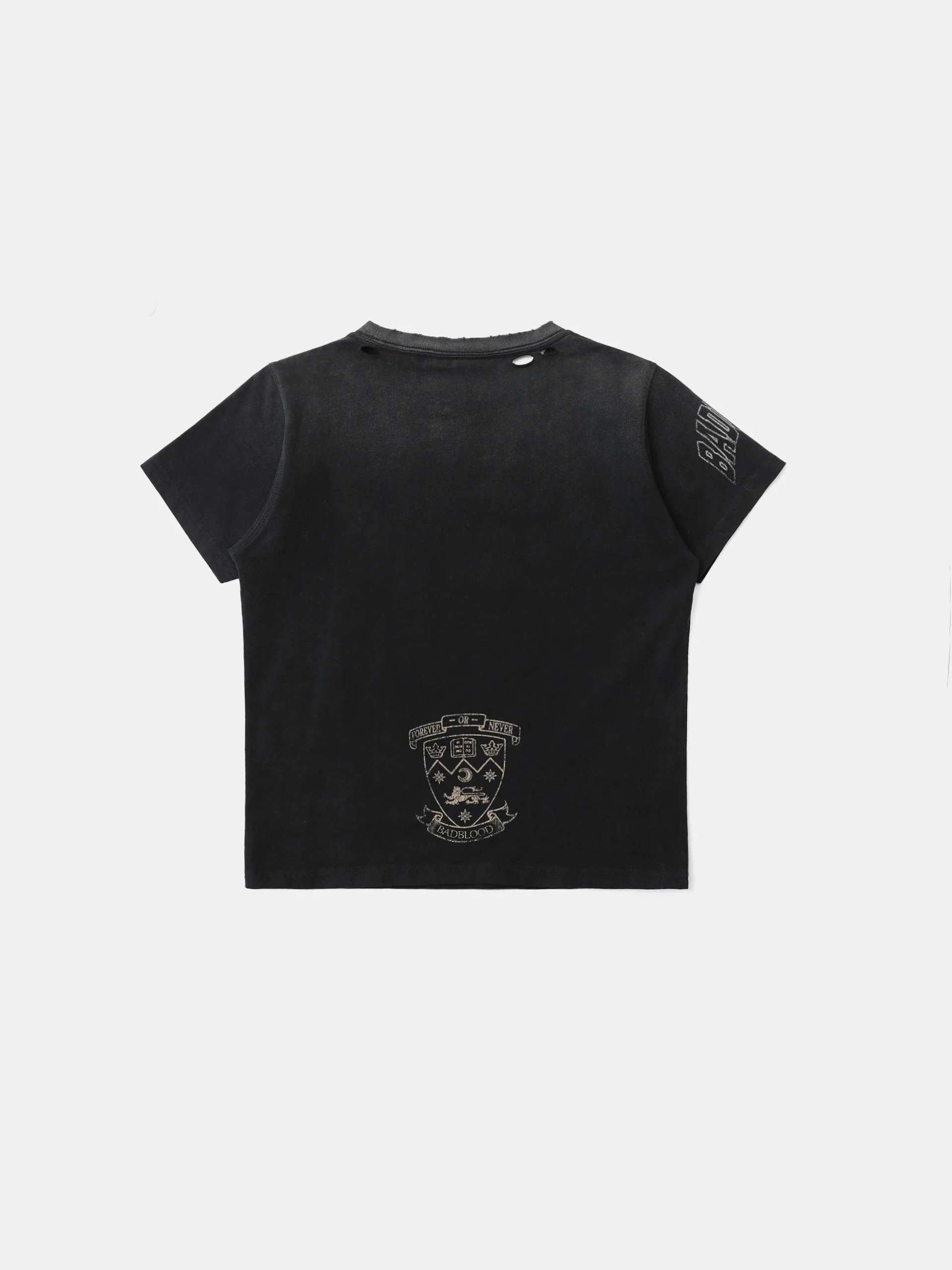 BADBLOOD Work Shop Printed Distressed T-shirts - Image 4