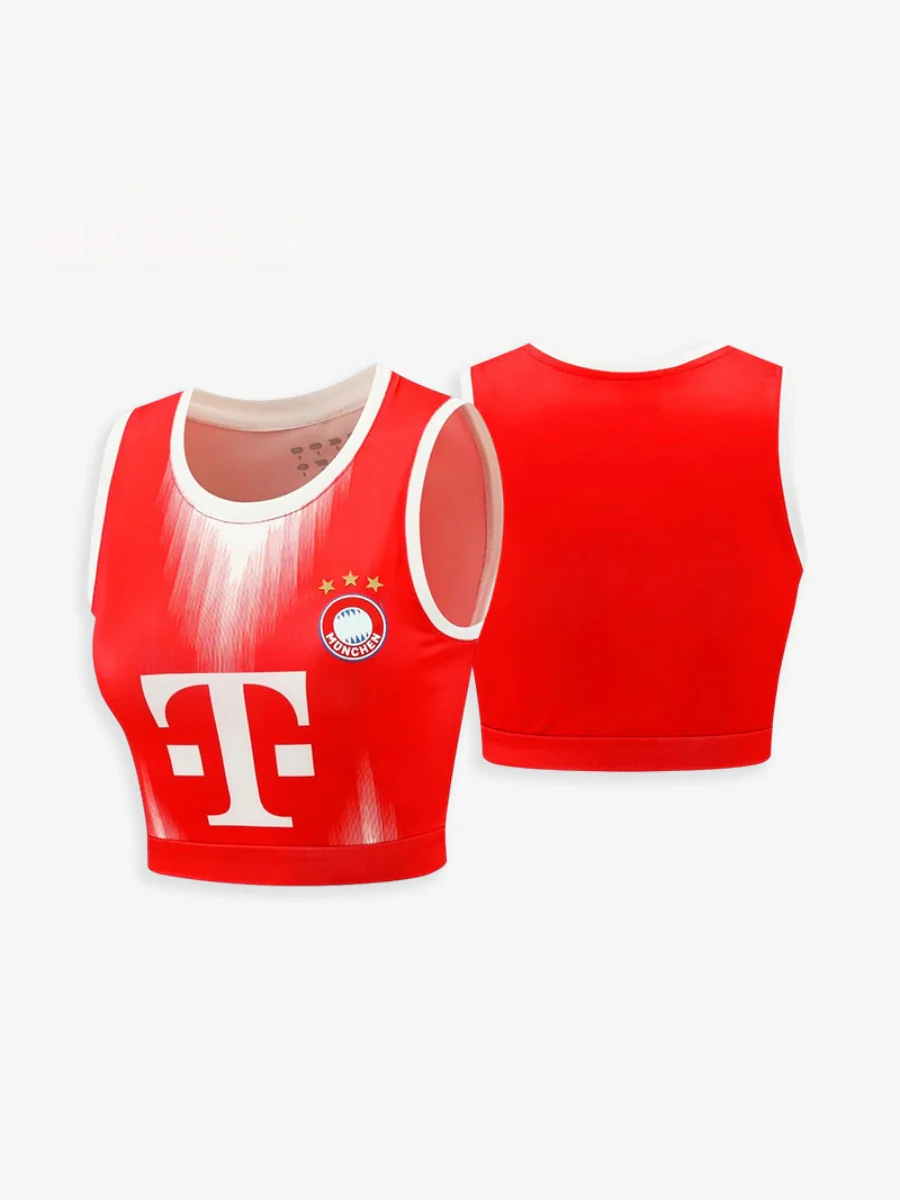 World Cup Football Babes' Crop Top Jersey – Short-Sleeve Sports Tank - Image 19