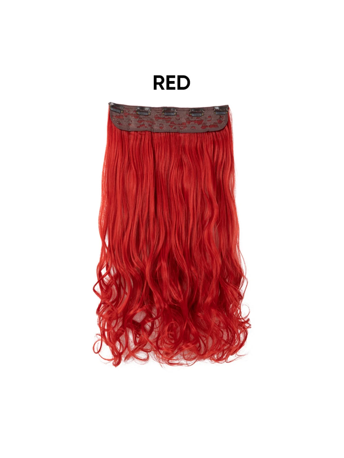 One-piece Five-piece Hair Extension Long Curly Wavy Wig - Image 12