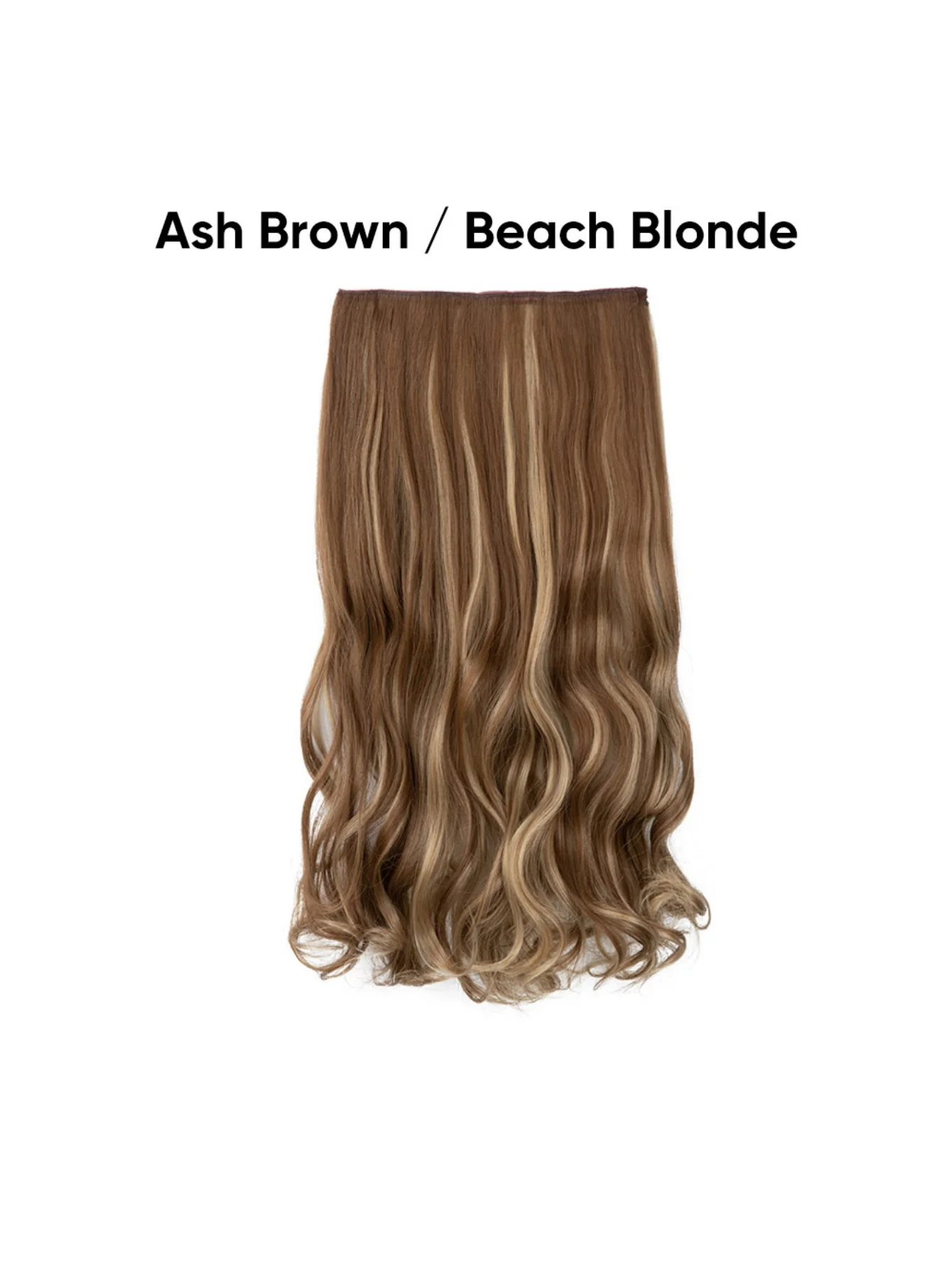 One-piece Five-piece Hair Extension Long Curly Wavy Wig - Image 18