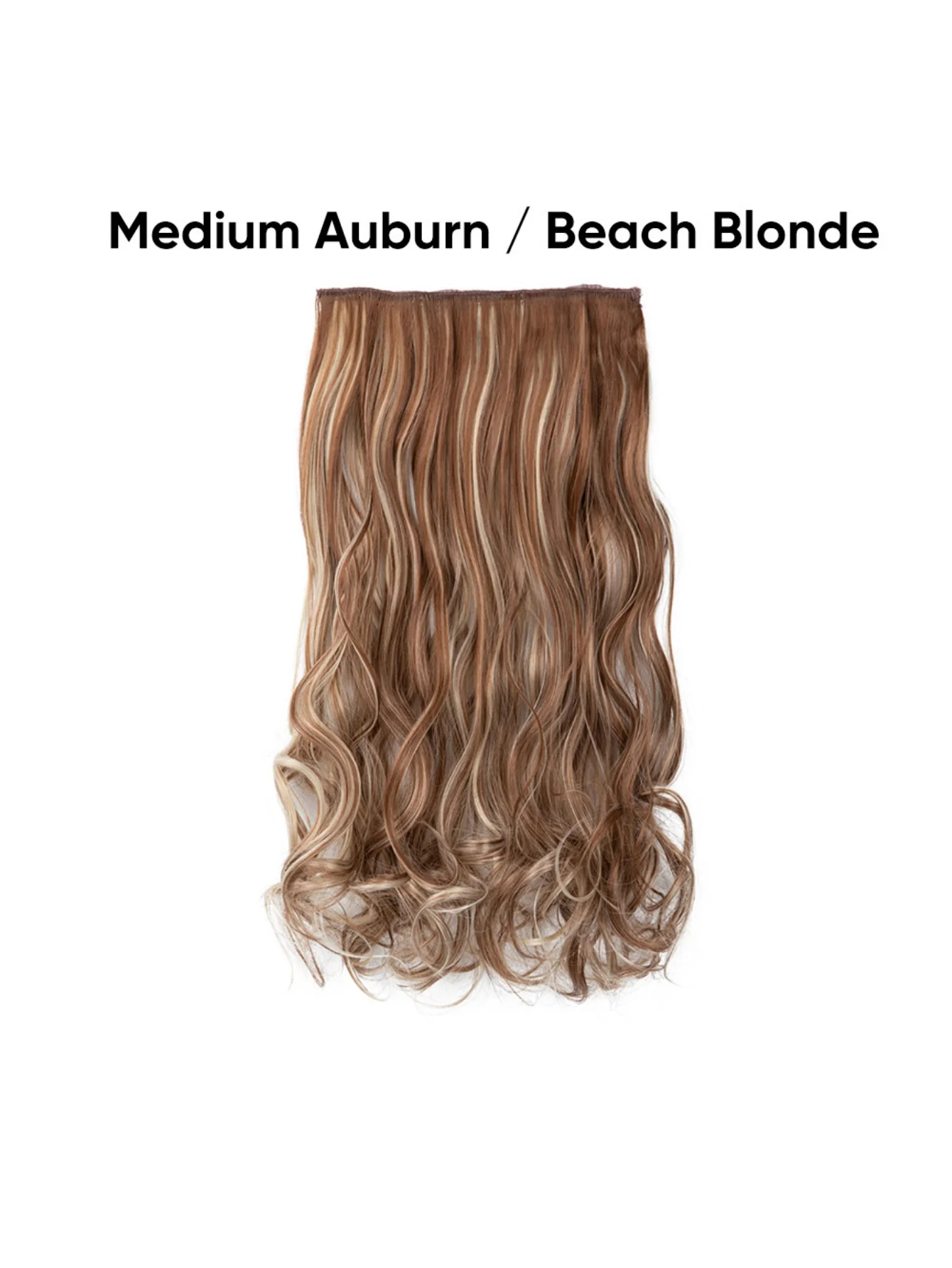 One-piece Five-piece Hair Extension Long Curly Wavy Wig - Image 20
