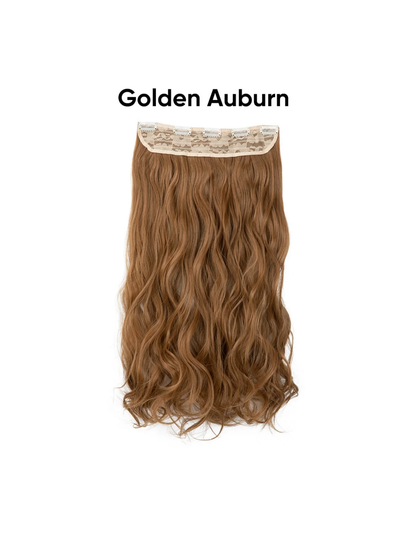 One-piece Five-piece Hair Extension Long Curly Wavy Wig - Image 23