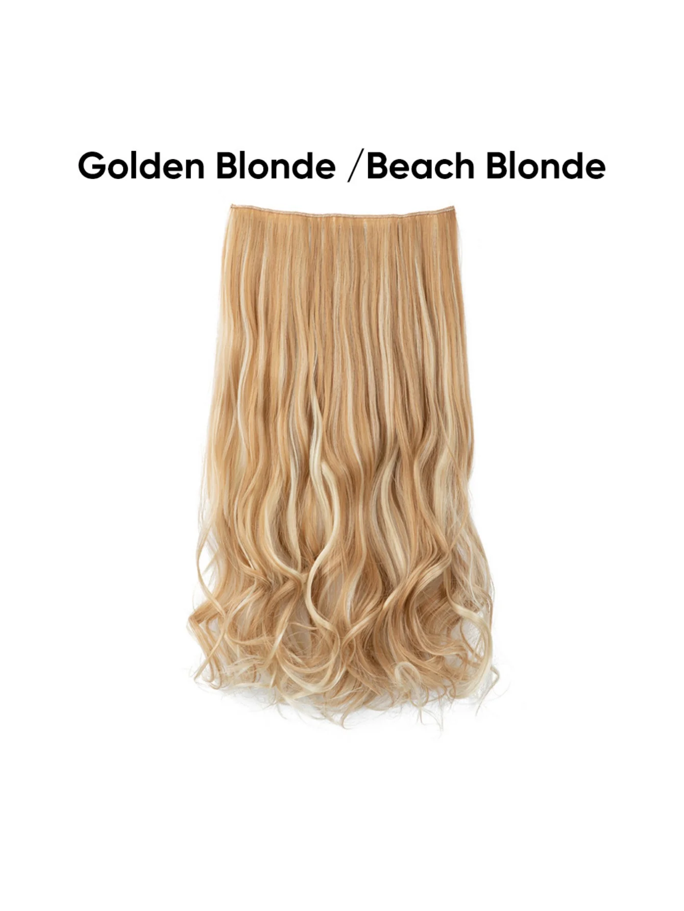 One-piece Five-piece Hair Extension Long Curly Wavy Wig - Image 24
