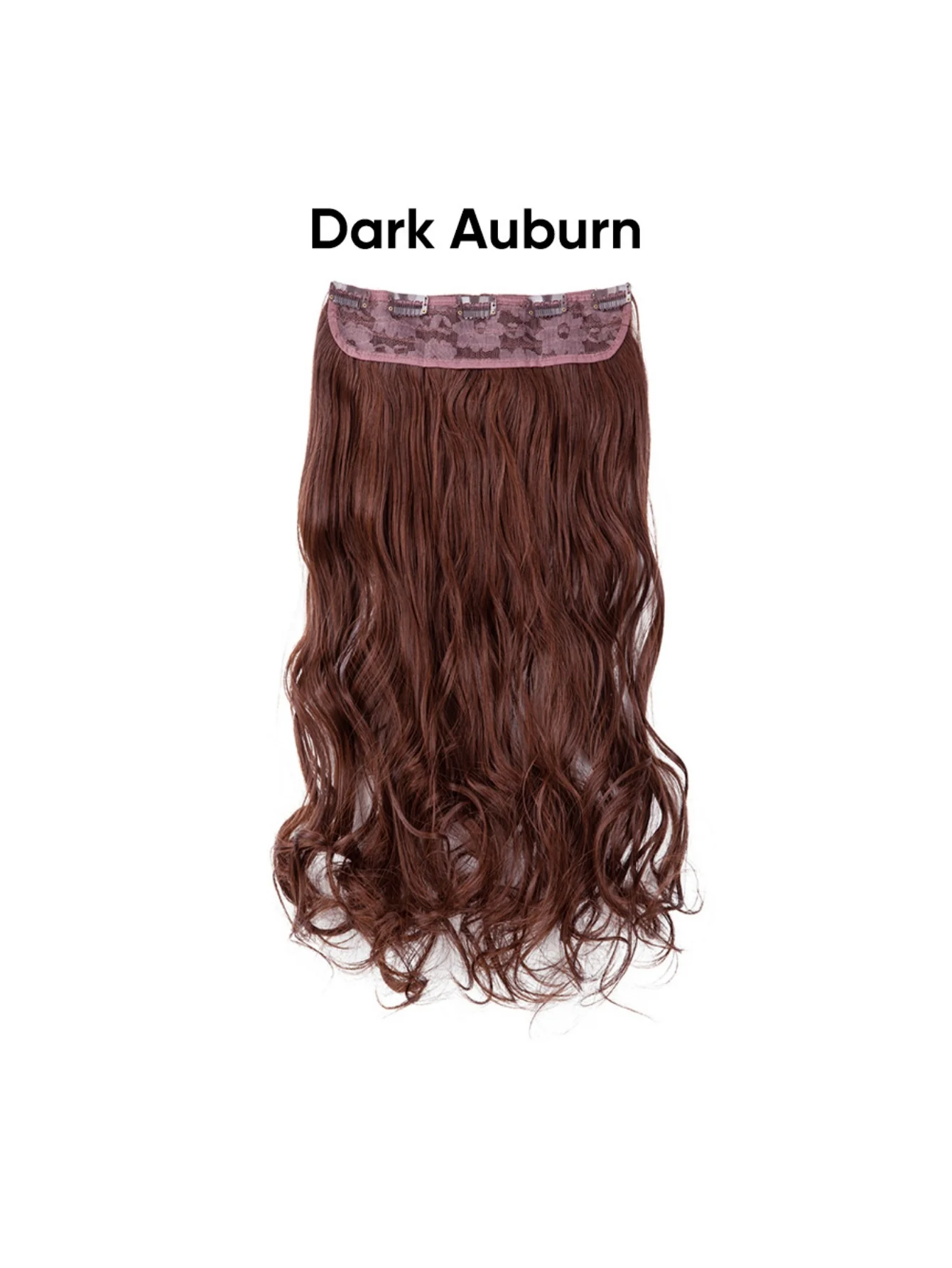 One-piece Five-piece Hair Extension Long Curly Wavy Wig - Image 26