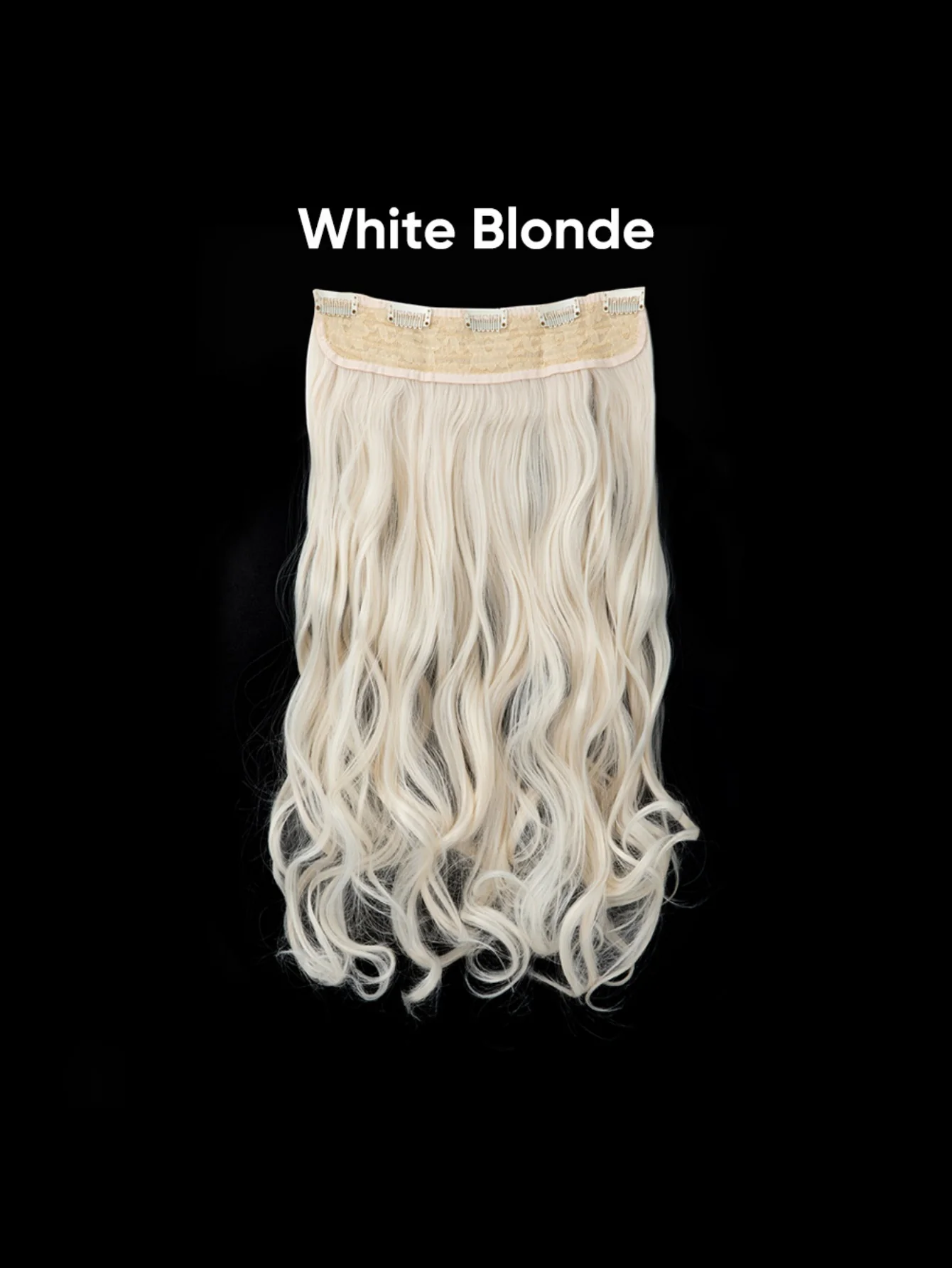 One-piece Five-piece Hair Extension Long Curly Wavy Wig - Image 27