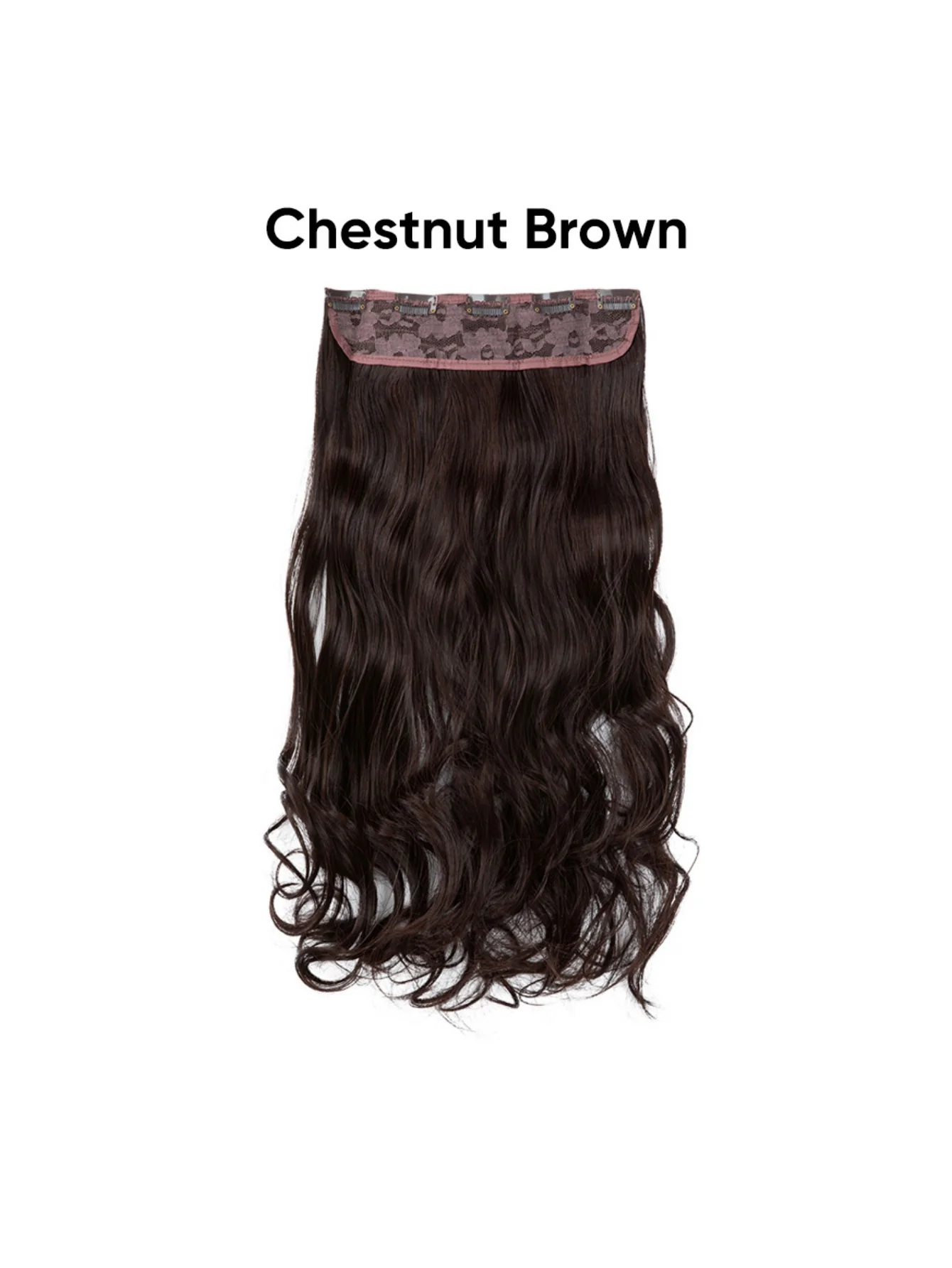 One-piece Five-piece Hair Extension Long Curly Wavy Wig - Image 28
