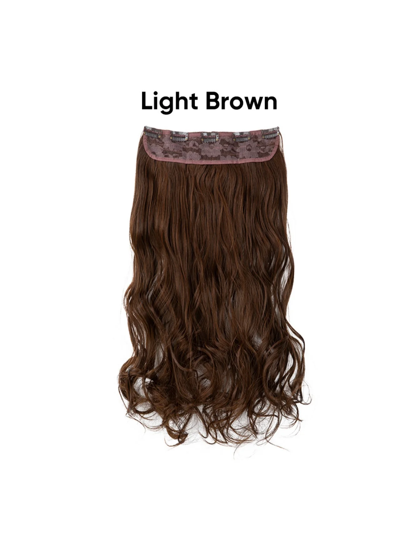 One-piece Five-piece Hair Extension Long Curly Wavy Wig - Image 29
