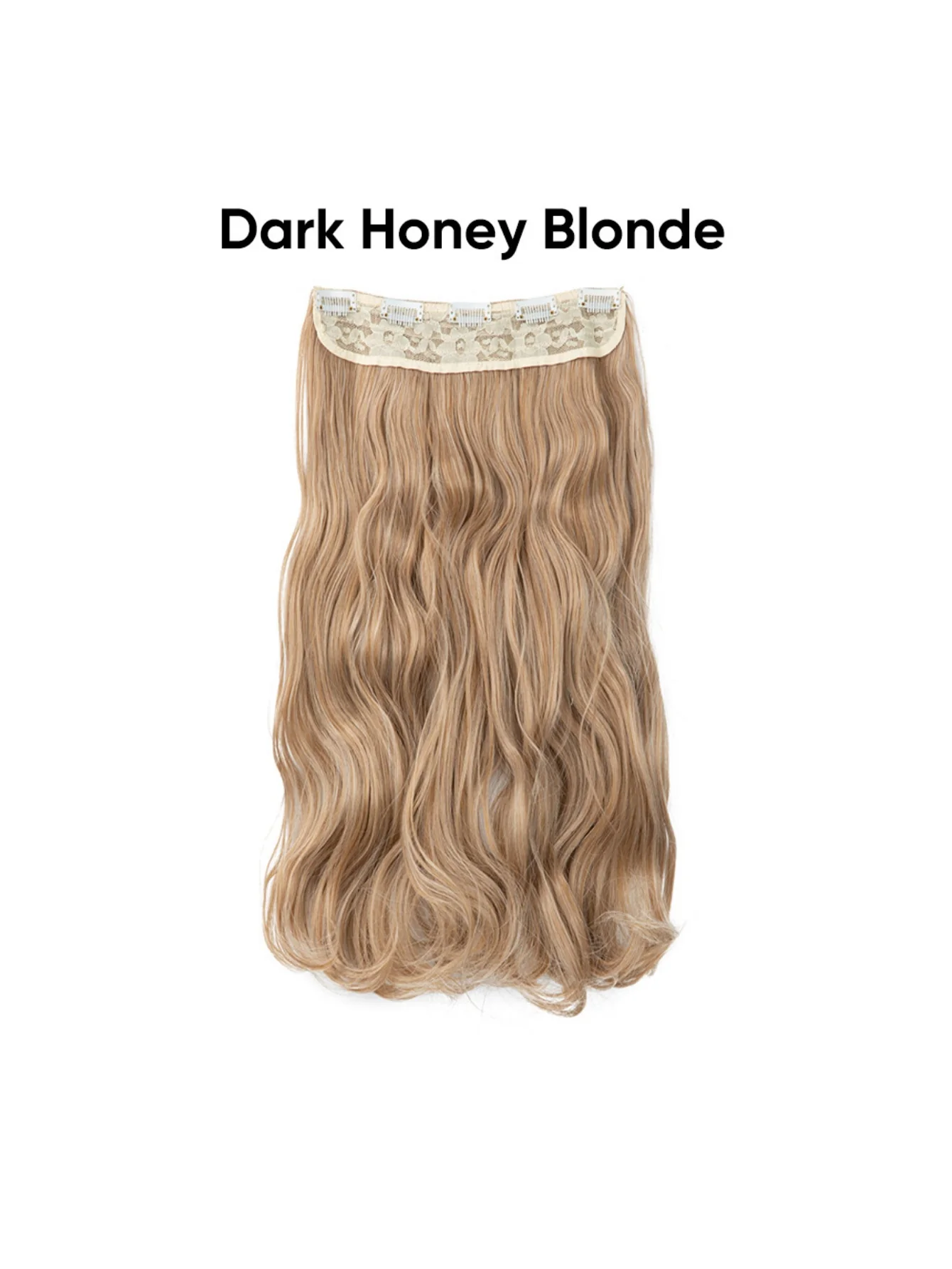 One-piece Five-piece Hair Extension Long Curly Wavy Wig - Image 30