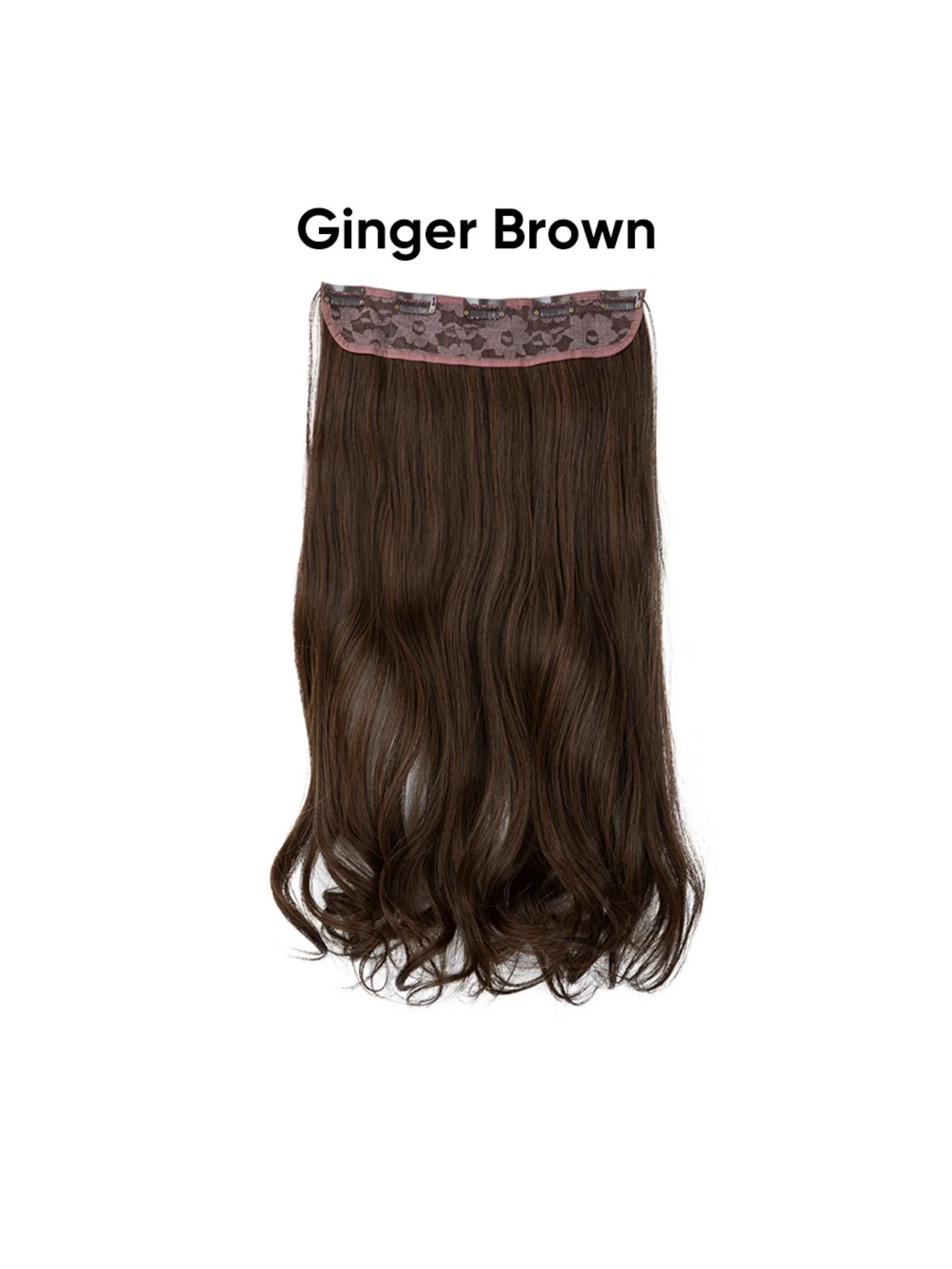 One-piece Five-piece Hair Extension Long Curly Wavy Wig - Image 31