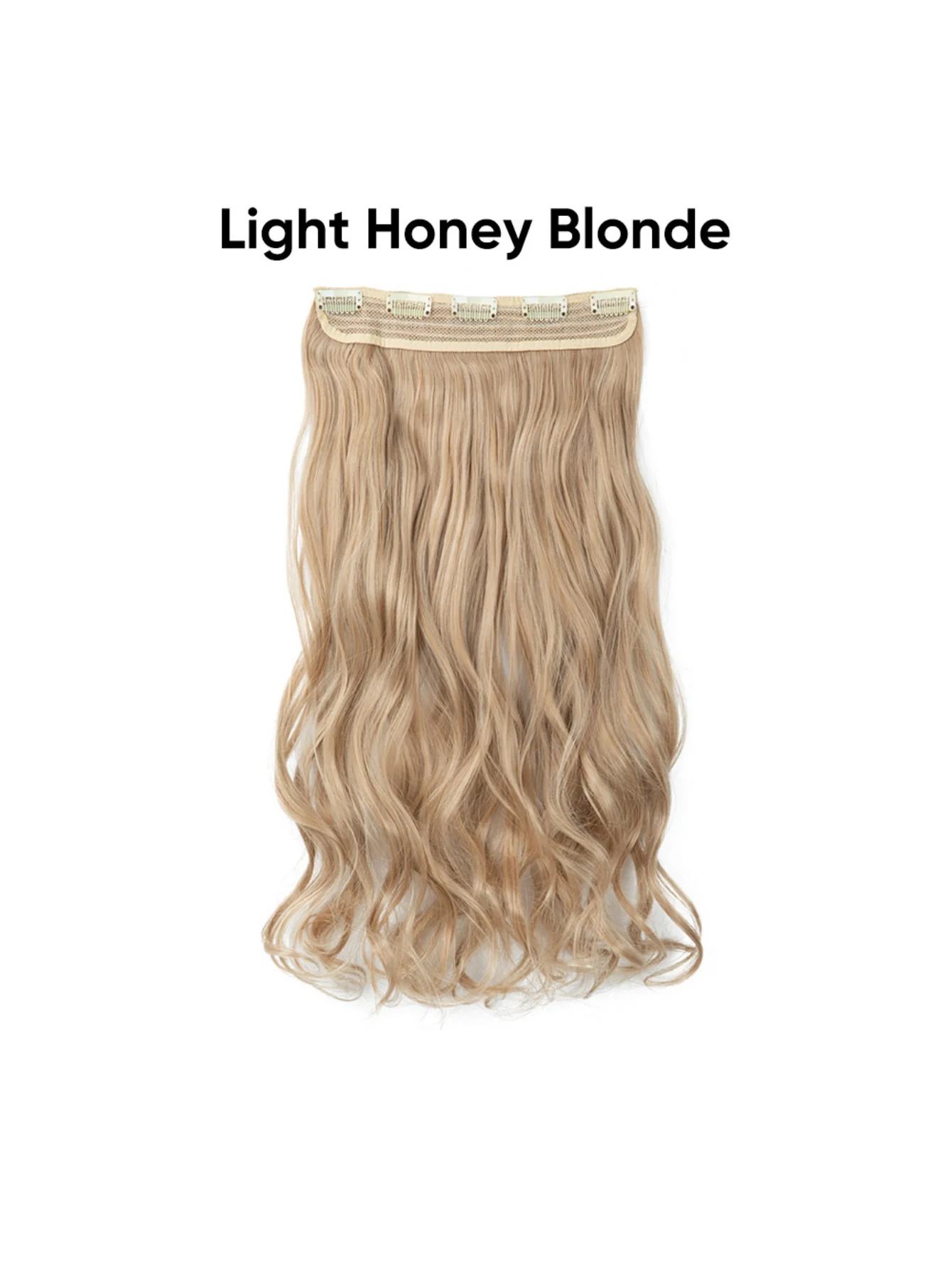 One-piece Five-piece Hair Extension Long Curly Wavy Wig - Image 33