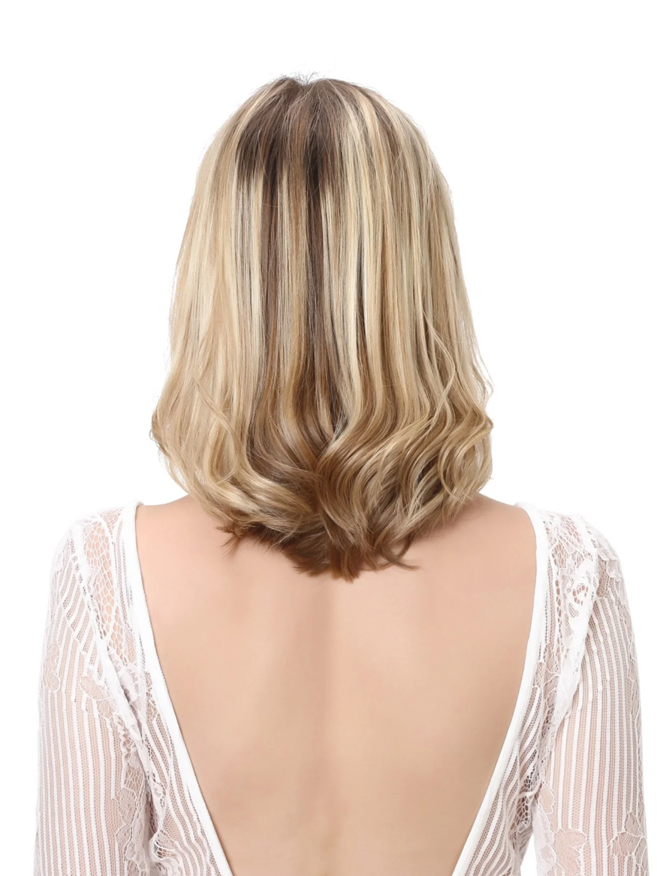One-piece Five-piece Hair Extension Long Curly Wavy Wig - Image 8