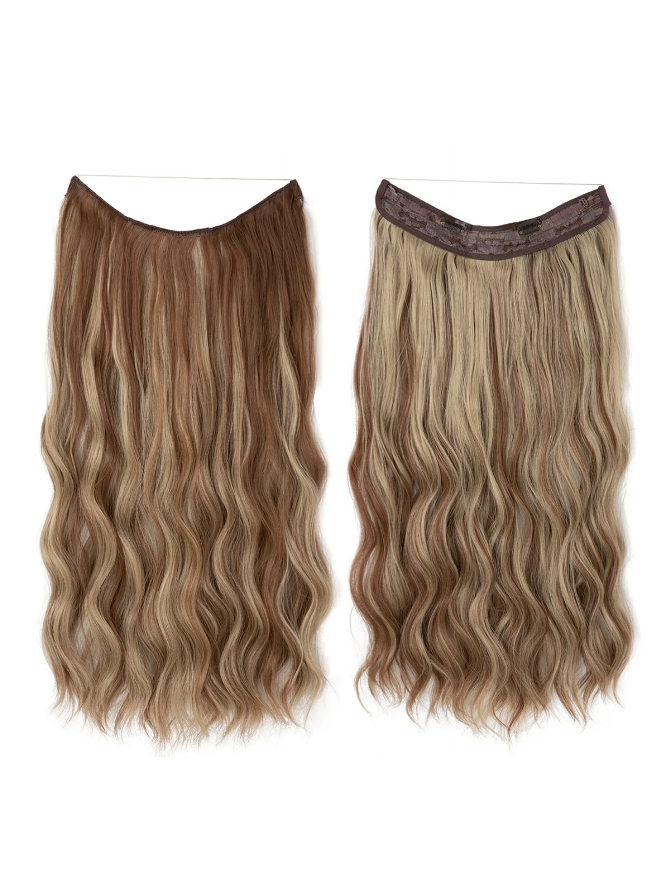 One-piece Hair Extension For Long, Wavy, Voluminous Hair - Image 2