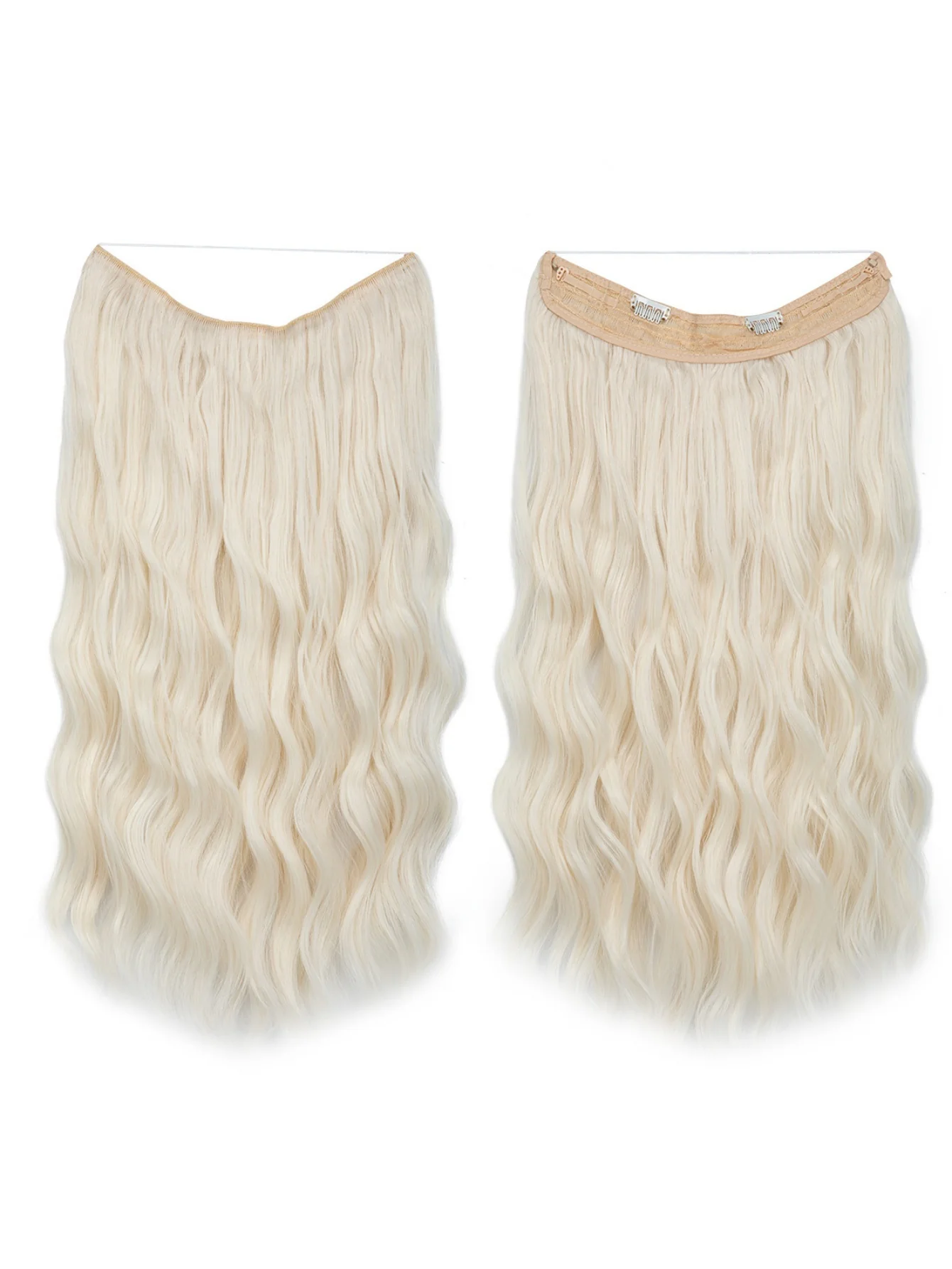 One-piece Hair Extension For Long, Wavy, Voluminous Hair - Image 22