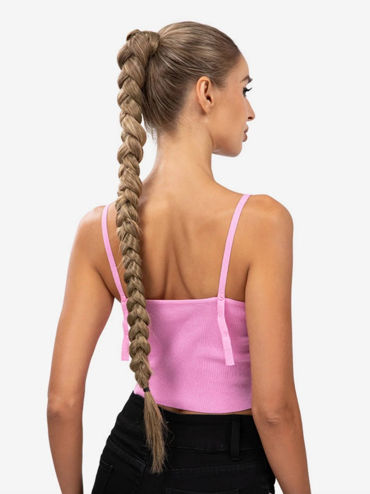 Wrapped Ponytail Wig - Image 4