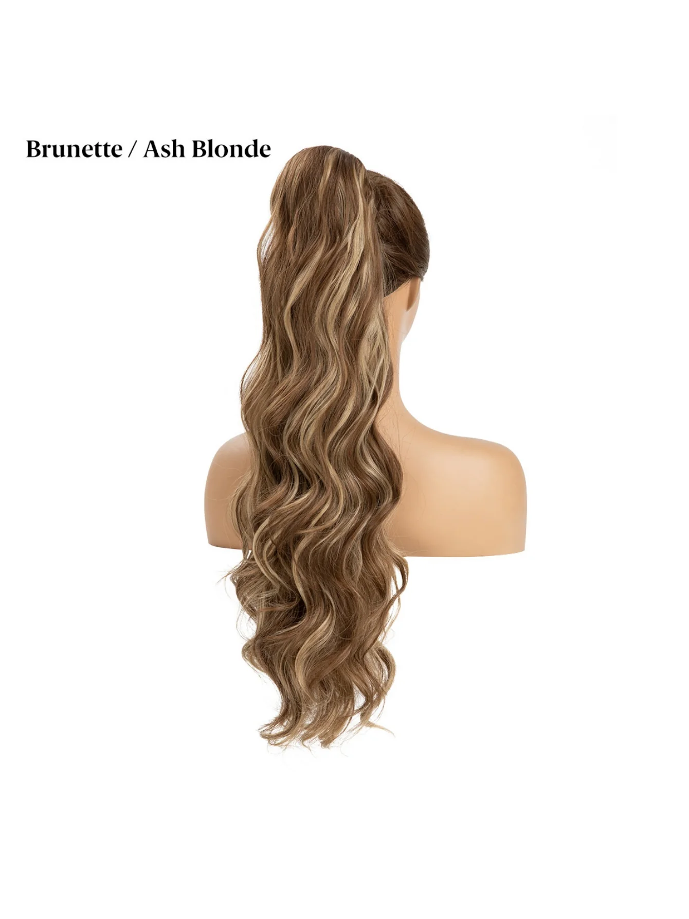 Water Ripple Drawstring Style High-temperature Synthetic Fiber Long Curly Hair - Image 2