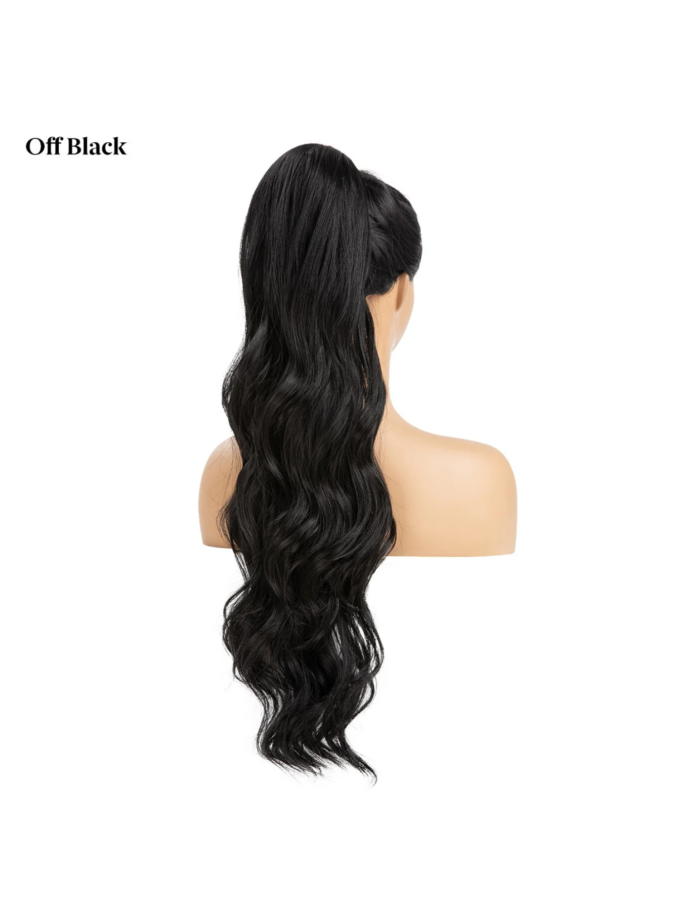 Water Ripple Drawstring Style High-temperature Synthetic Fiber Long Curly Hair - Image 8