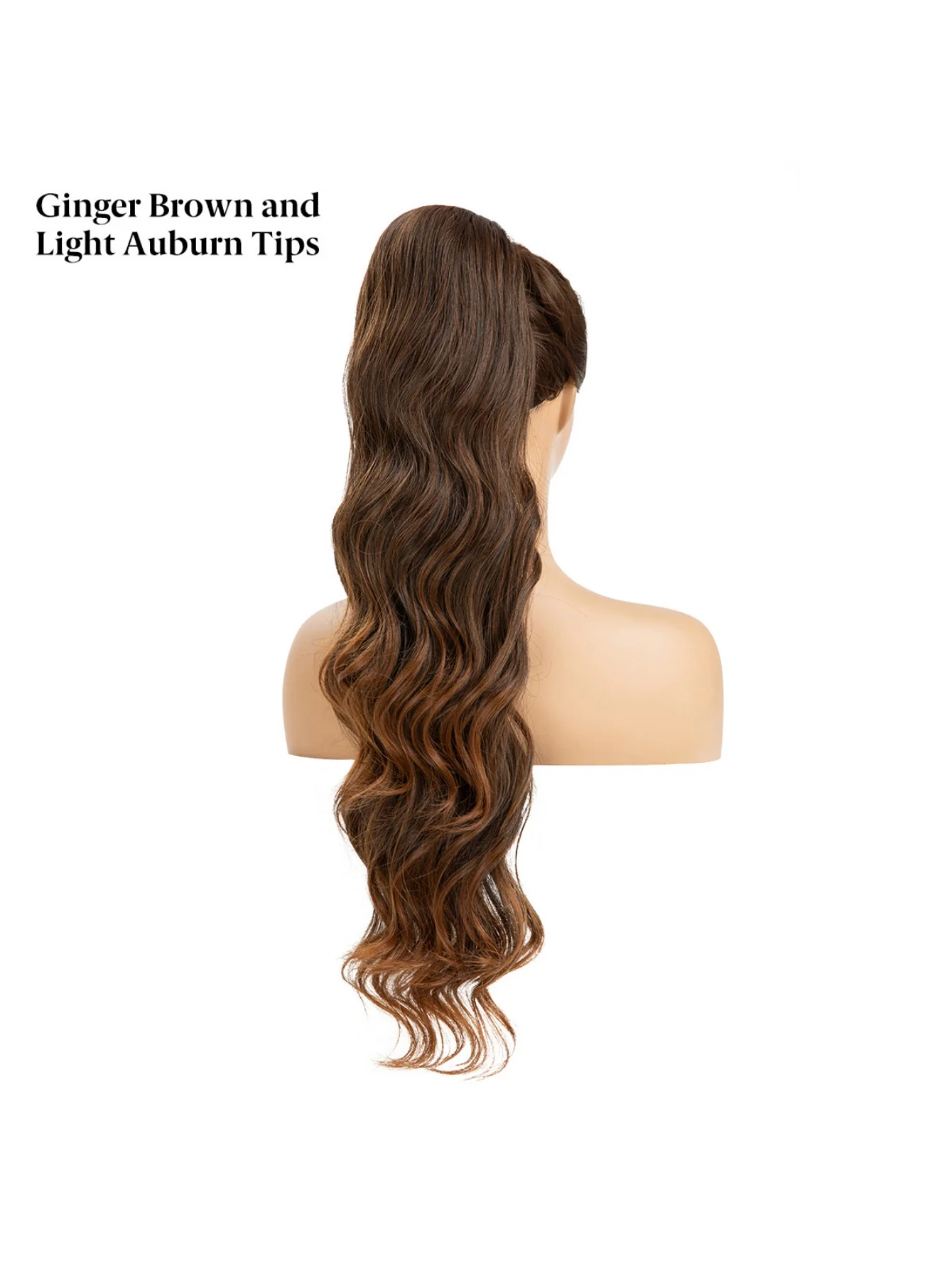 Water Ripple Drawstring Style High-temperature Synthetic Fiber Long Curly Hair - Image 9