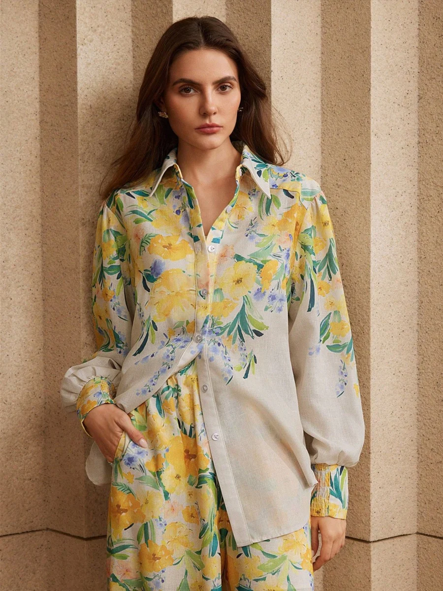 Positioning Printing Shirts Pants Set 2-piece Sets - Image 10