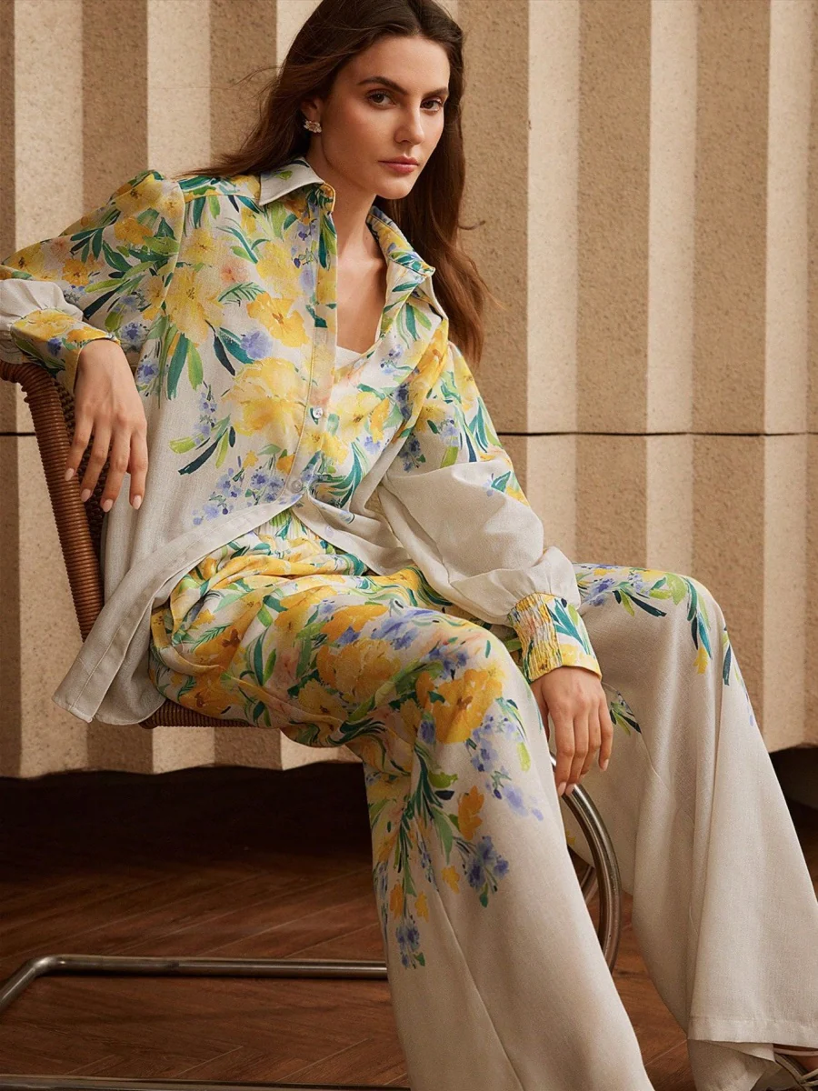 Positioning Printing Shirts Pants Set 2-piece Sets - Image 8